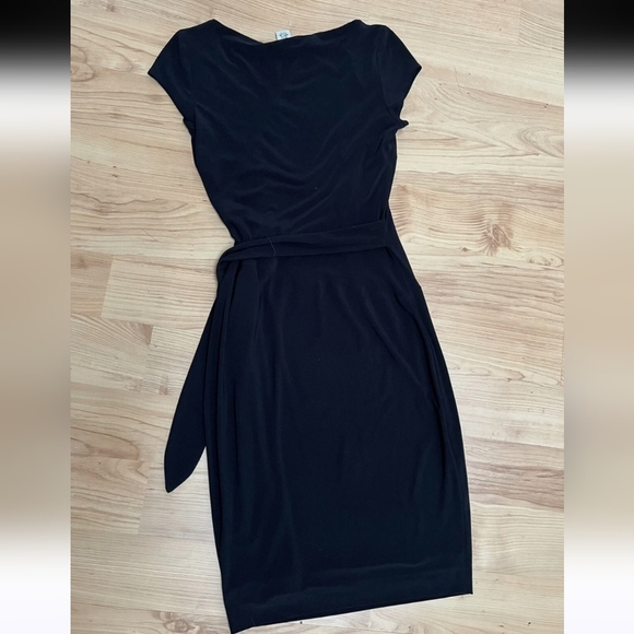 Cache Faux Wrap Sheath Dress - Picture 6 of 8